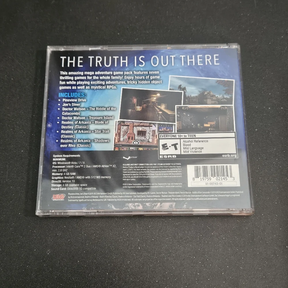 The Truth is Out There Mystery Adventure Pack PC DVD-ROM